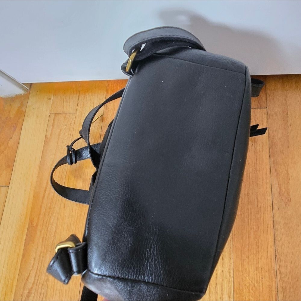 Fossil Leather Backpack Purse Travel Euro Trip - Picture 8 of 11